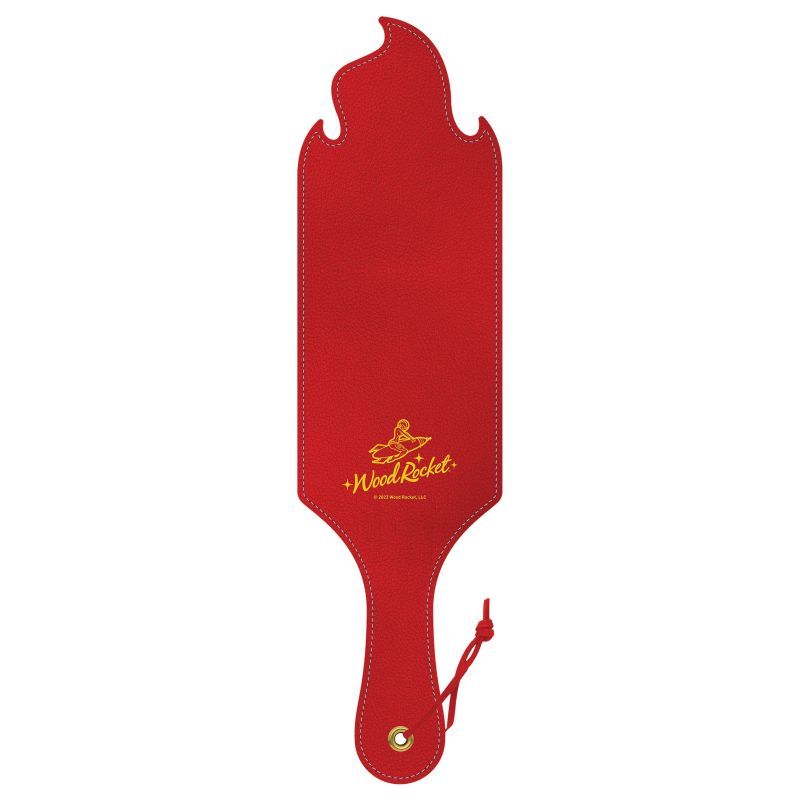 Paddle Hot Ass - Eye-Catching Red Pleasure Tool Whips & Paddles