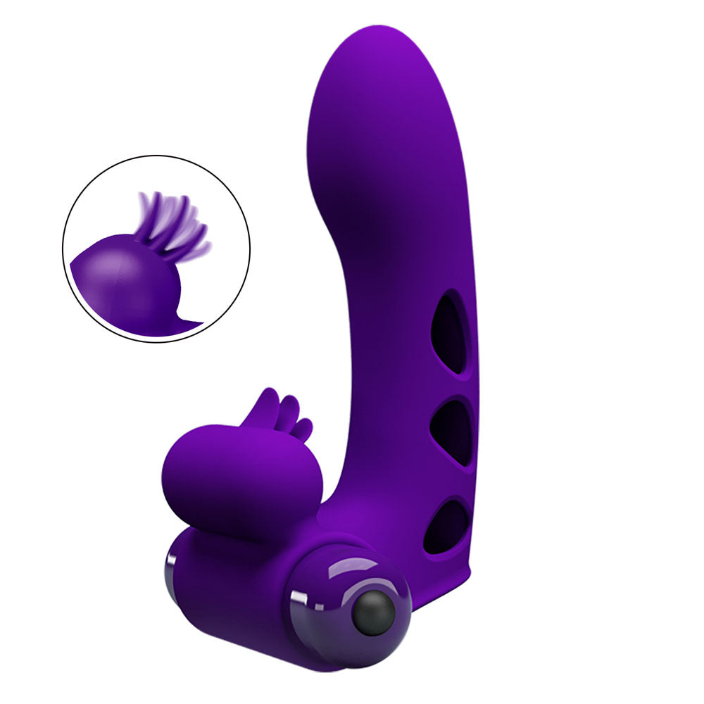 Party Up Mike Finger Vibe Vibrating Finger Vibrator for Intimate Pleasure > Sex Toys For Ladies > Finger Vibrators