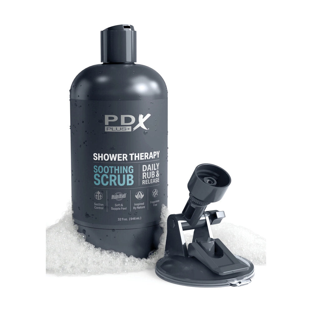 PDX Discreet Shower Soothing Scrub Shampoo Bottle Edition – Soft PVC Masturbator > Sex Toys For Men > Masturbators > Manual