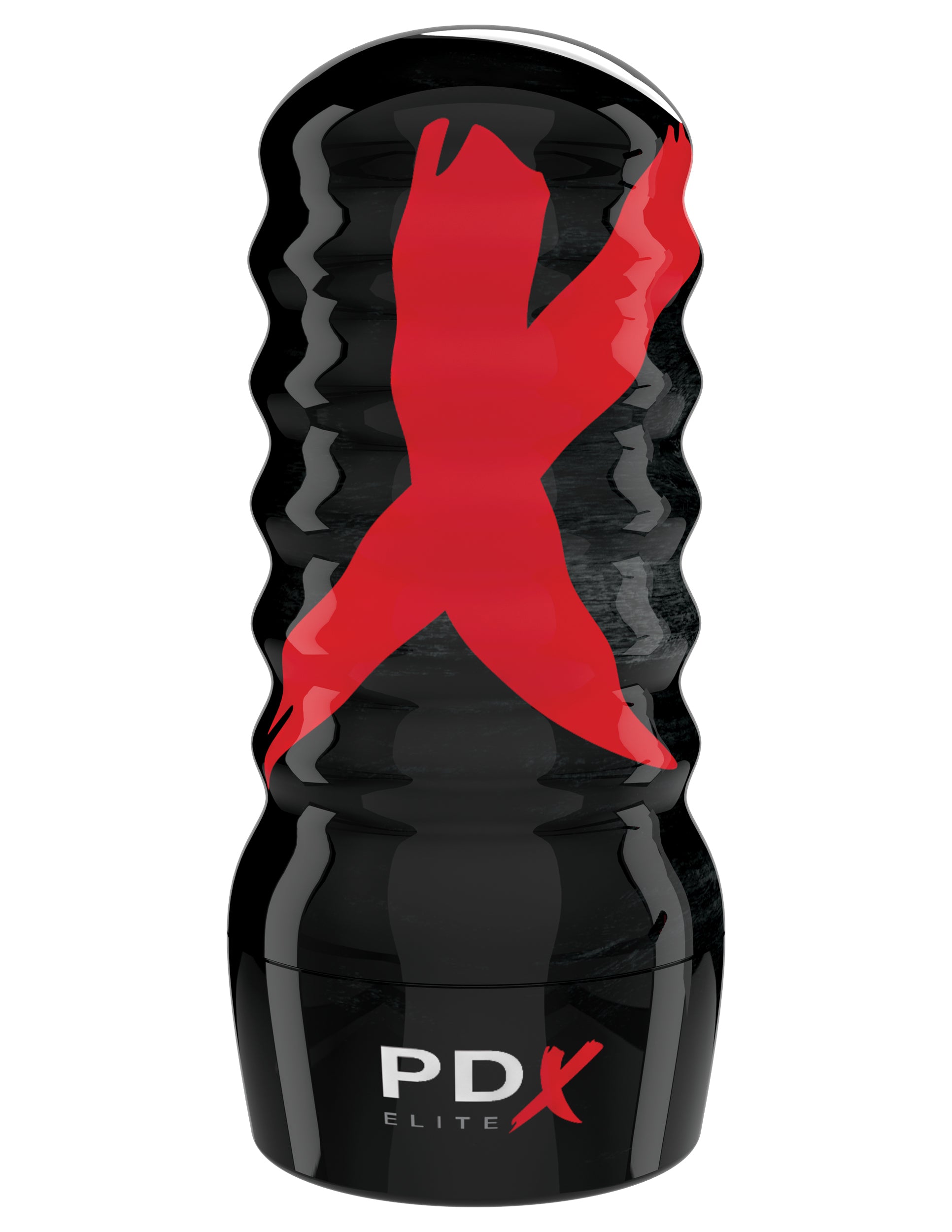 Pdx Elite Air Tight Pussy Stroker Black Strokers - Manual