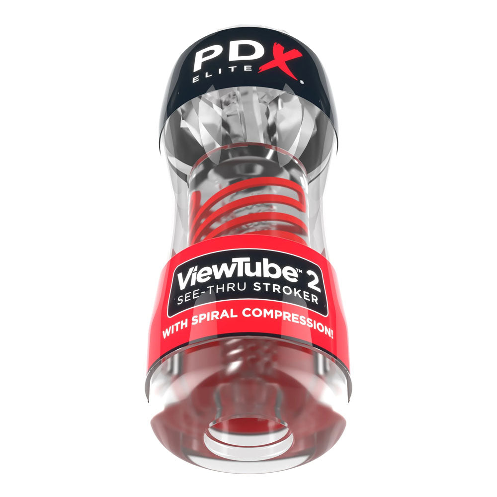 Pdx Elite Viewtube 2 Clear Stroker Secondary image