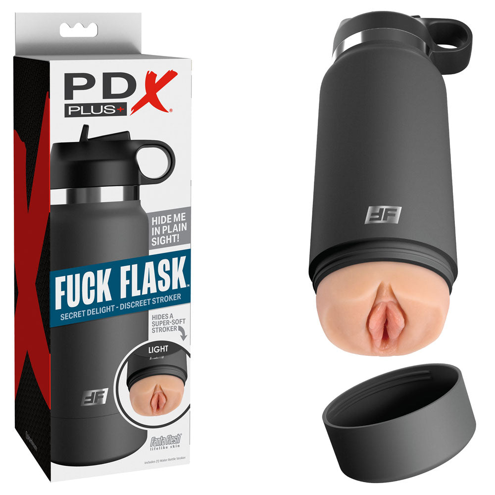 Pdx Plus Fuck Flask Secret Delight Discreet Stroker > Sex Toys For Men > Masturbators > Manual Main image