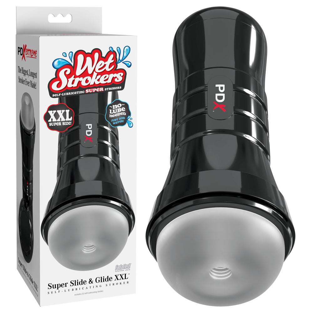 Pdx Wet Pussies Super Slide and Glide Xxl Stroker Strokers - Manual