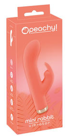 Peachy Mini Rabbit Vibrator in Pink, Small Size > Vibrators > Ladies > Rabbit