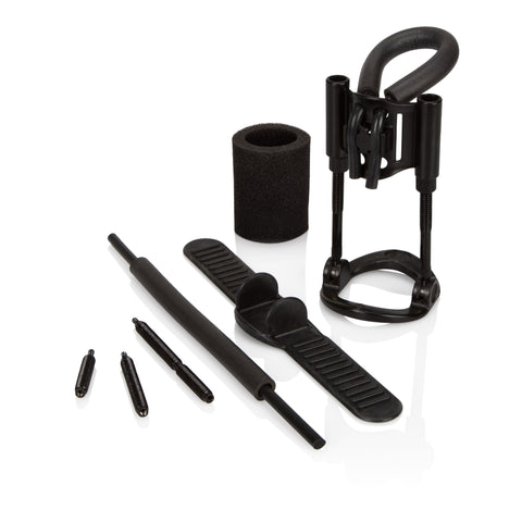 Penis Extender Professional Grade Adjustable Lengthening System with Silicone Strap and Removable Extender Rods SLEEVES