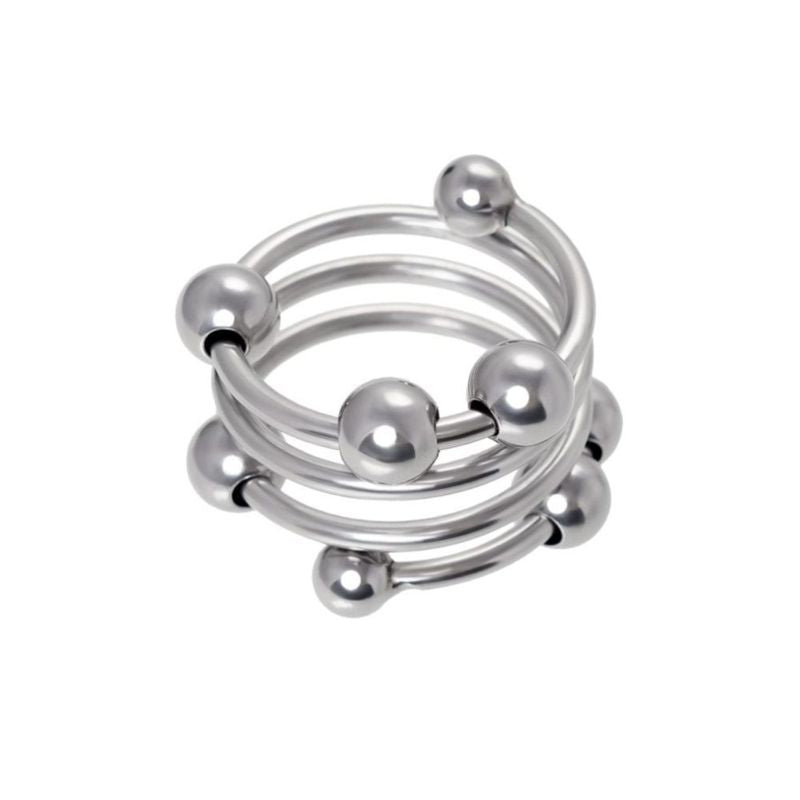 Penis Head Ring Medium 3.5cm for Enhanced Sensitivity > Cock Ring > Metal Main image
