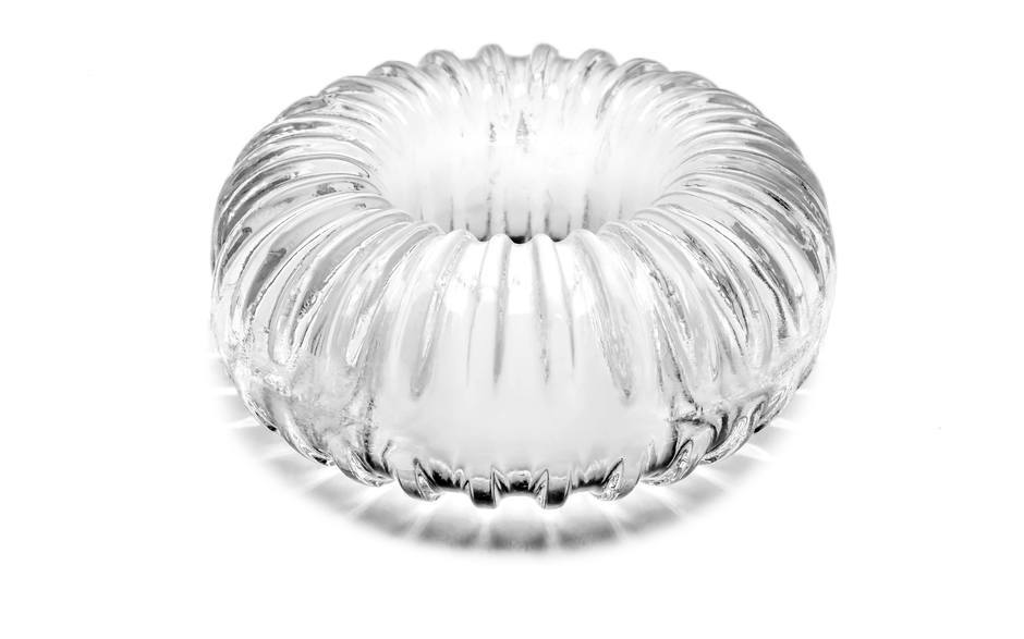 Perfect Fit Ribbed Clear Silicone Stretchy Ring – Stretchy Cock Ring > Cock Ring > Single Main image
