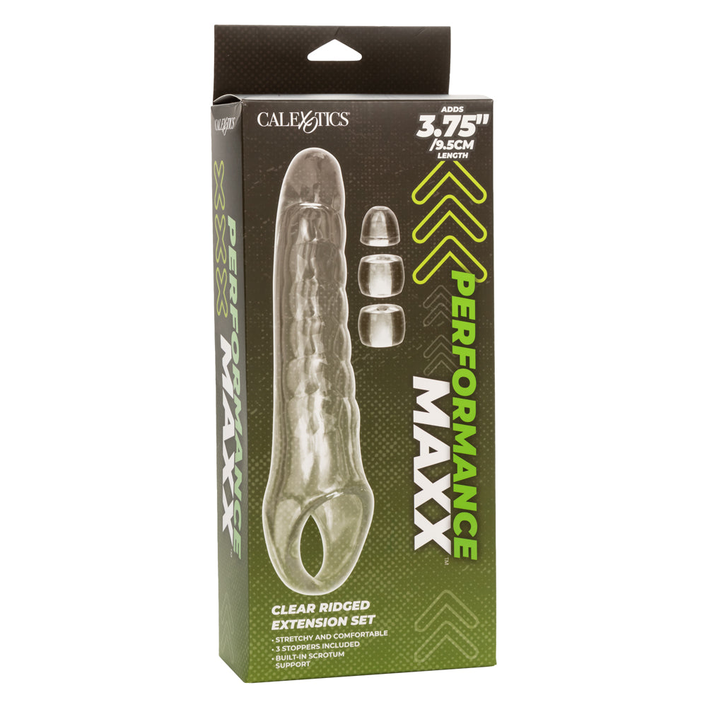 Performance Maxx Clear Extension Kit adds 3.75" inches Bonus Girth > Sex Toys For Men > Penis Sleeves