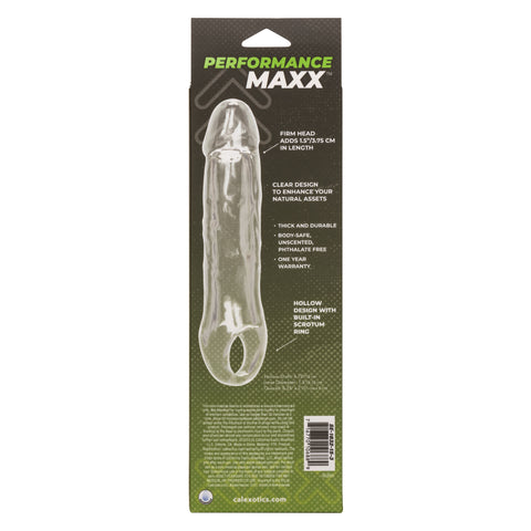 Performance Maxx Clear Penis Extension Sleeve 6.5 Inch Length SLEEVES