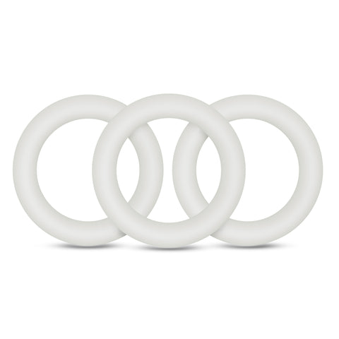 Performance VS2 Glow In Dark Small Silicone Cockrings Set of 3 COCK RING Set