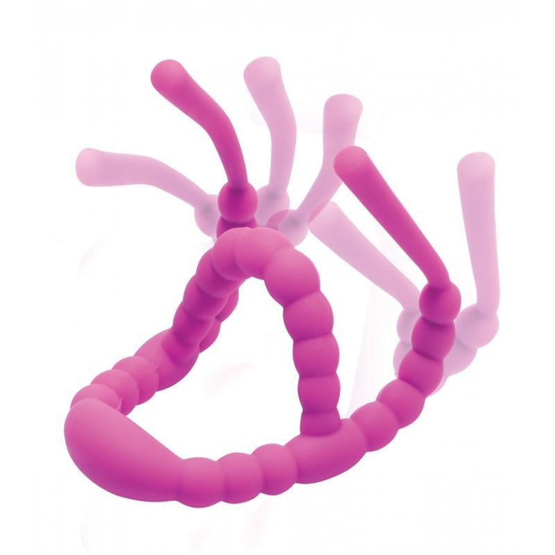 Petal Pusher Silicone Labia Spreader Pink Secondary image
