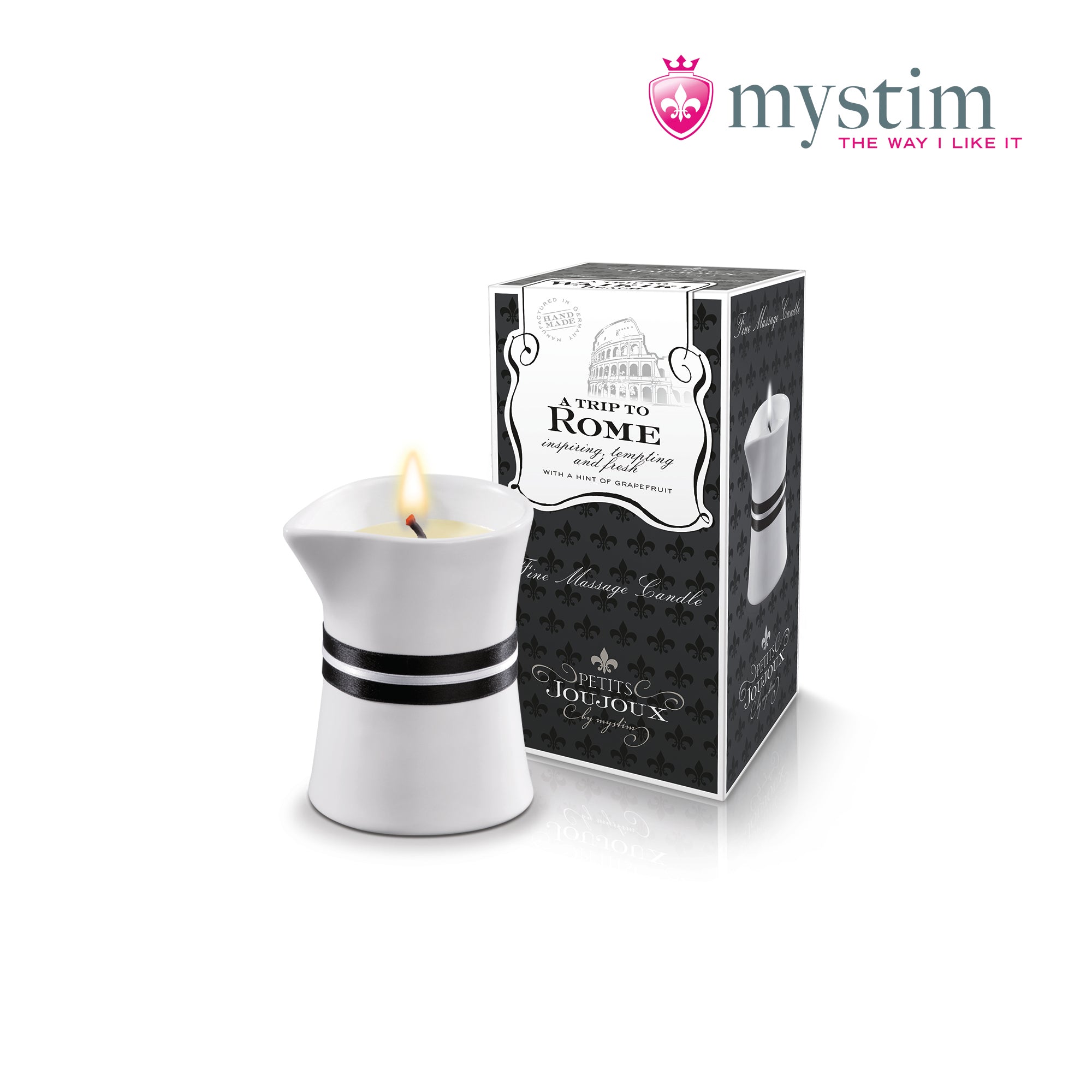 Petits Joujoux A Trip to Rome Massage Candle 120ml Default Title Massage Oil