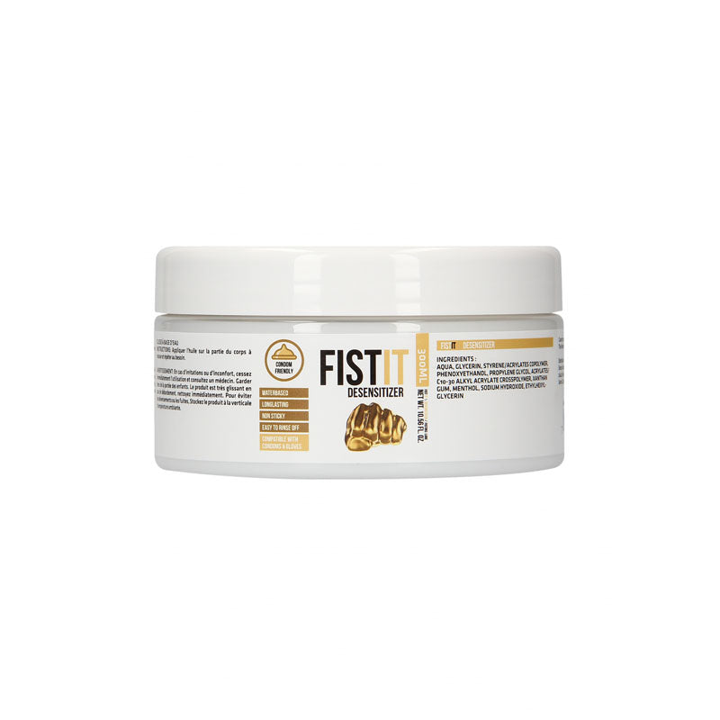 Pharmquests Fist-It Numbing Water Based Lubricant 300 ml Tub Default Title fisting lube