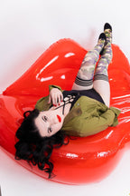 Kixies Alex Camo Thigh Highs > Clothes > Hosiery > Stockings