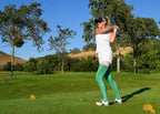 Kixies Par 4 Green Argyle Thigh-High Stockings > Clothes > Hosiery > Stockings