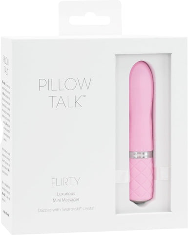 Pillow Talk Flirty Pink Mini Vibrator for Playful Fun Vibrators