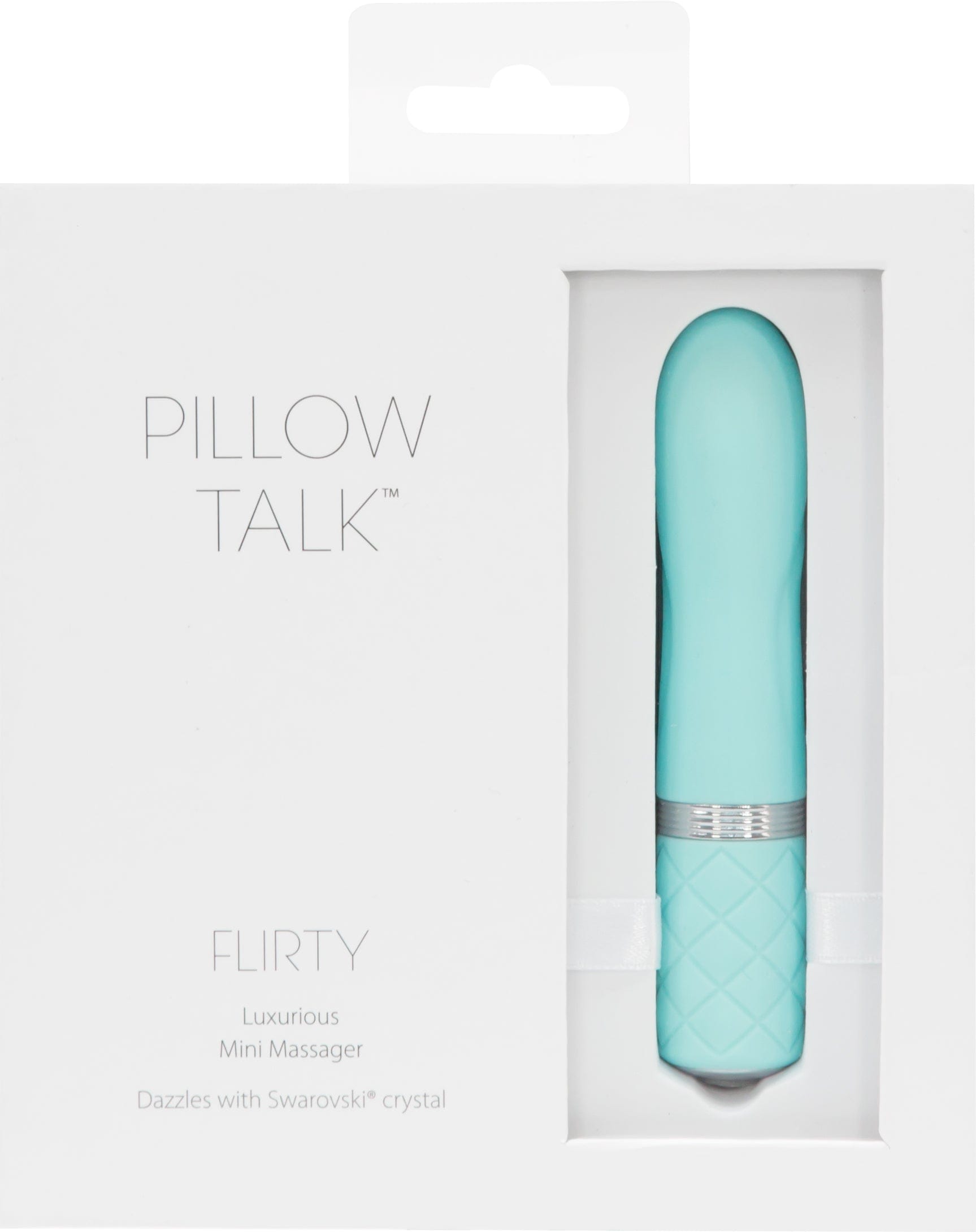 Pillow Talk Flirty Teal Vibrator Secondary image