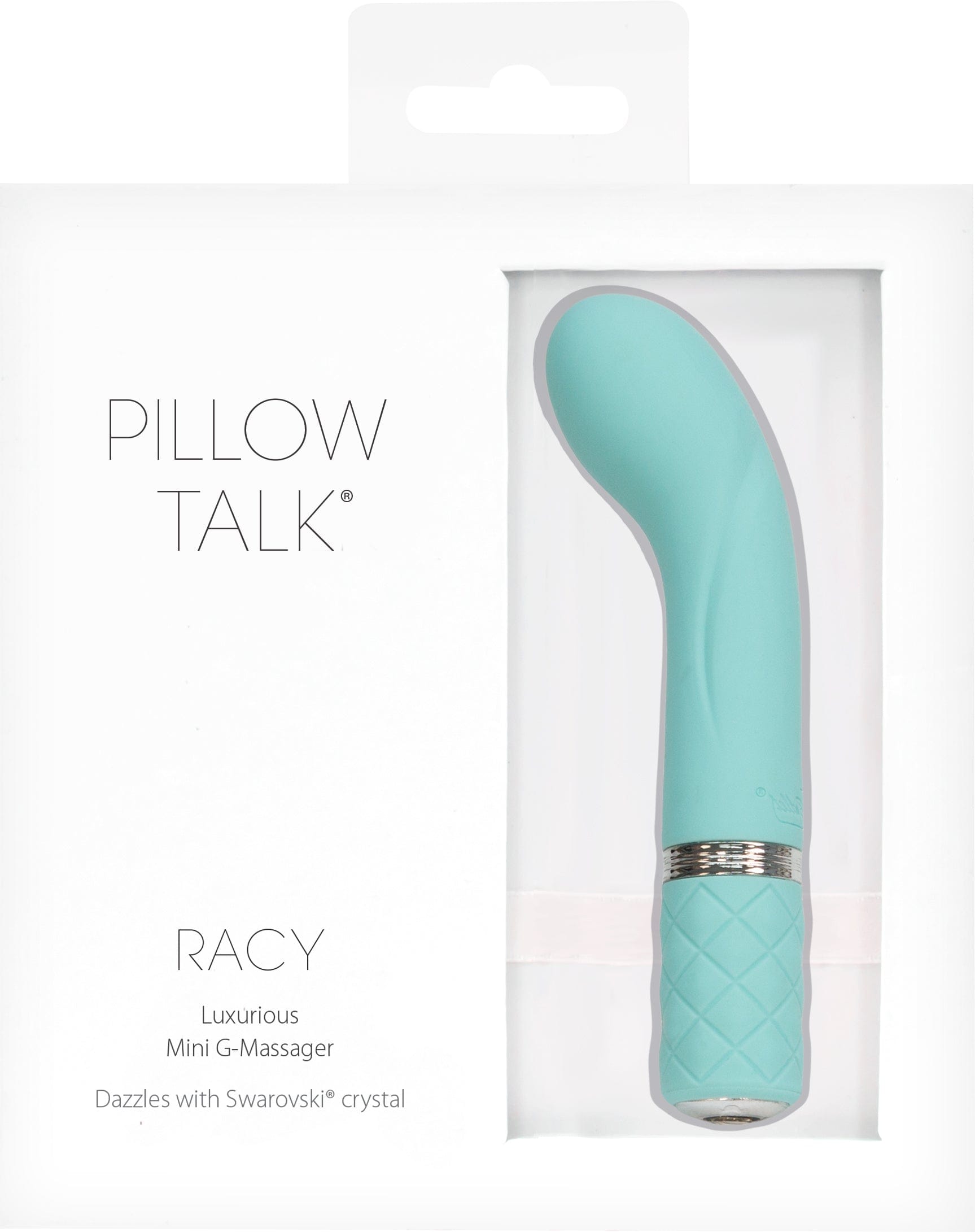 Pillow Talk Racy Teal Mini Vibrator – Compact Powerful Personal Massager Secondary image