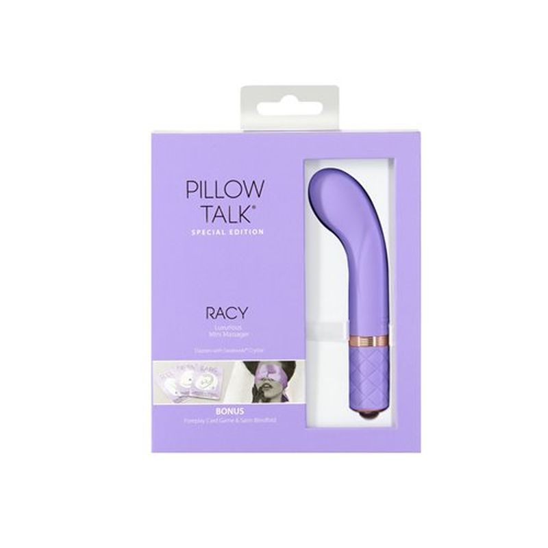 Pillow Talk Special Edition Racy Mini Massager Purple Toy Electric Massager
