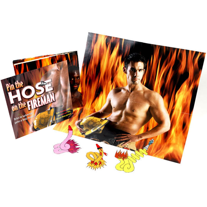 Pin The Hose On The Fireman Adult Bachelorette Game Party > Novelties > Bachelor & Bachelorette Items Main image