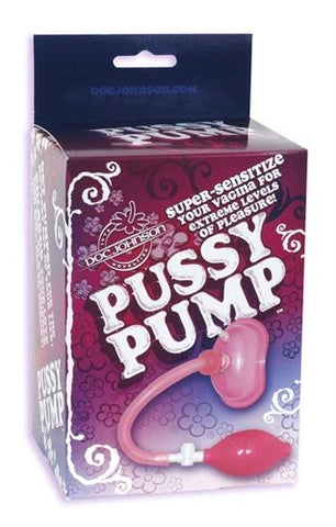 Doc Johnson Pussy Pump (Pink) – Sensitivity-Enhancing Pussy Pump Female Pumps