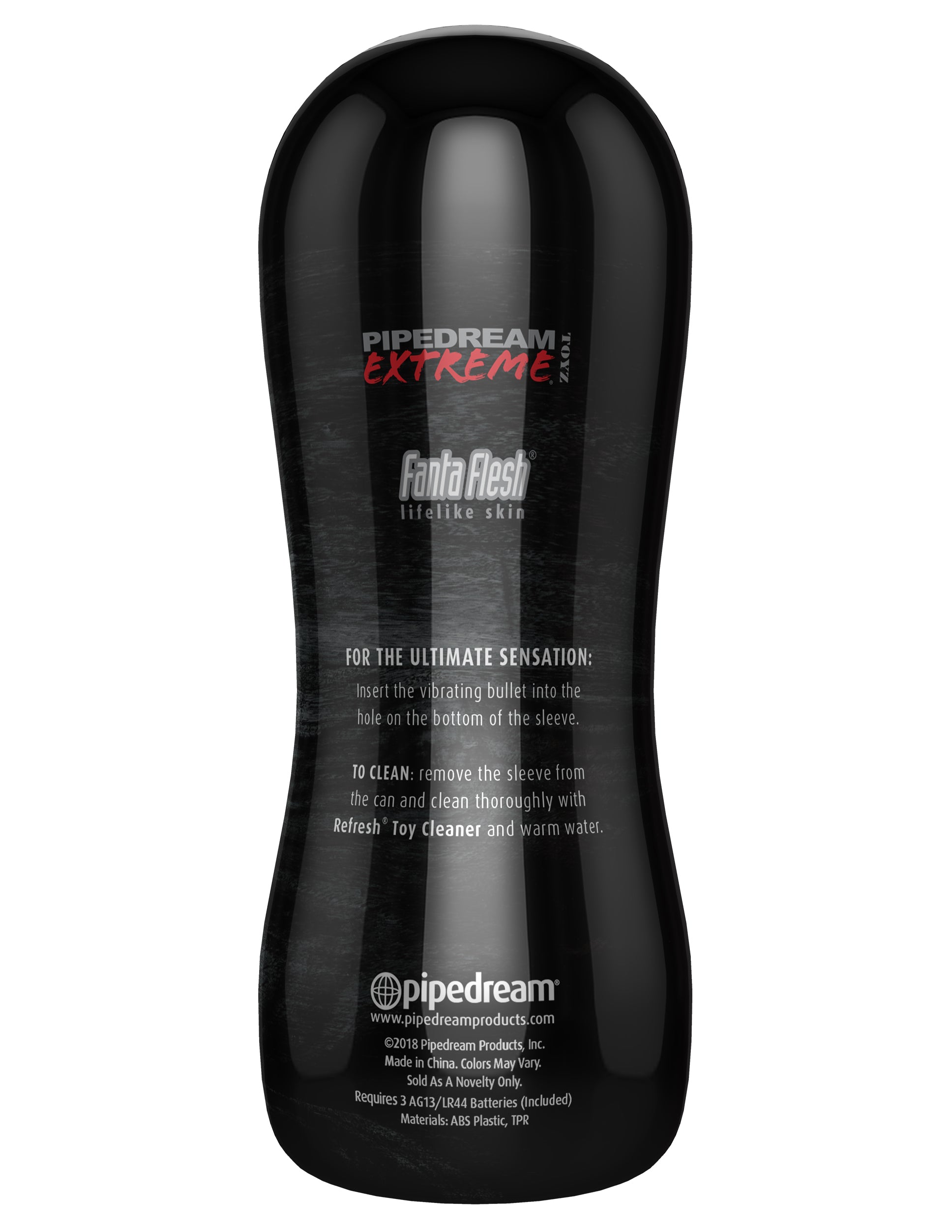 Pipedream Extreme Toyz Elite Vibrating Stroker – 6.5 Inches Stroker Pussy > Sex Toys For Men > Masturbators > Vibrating