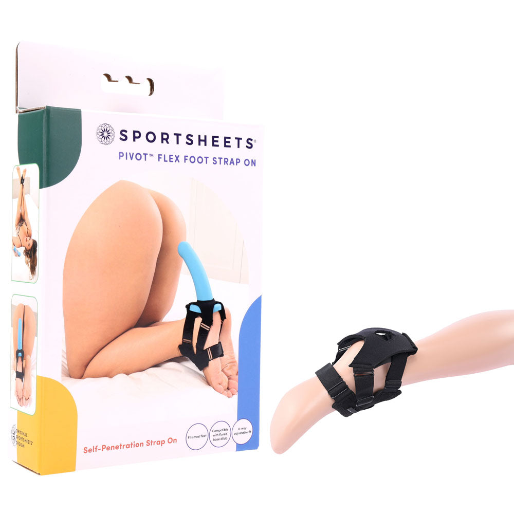 Pivot Flex Adjustable Foot Strap-On Harness – Hands-Free Strap-On Harness > Sex Toys > Sex Positioners