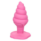 Naughty Bits Pink Ice Cream Cone Butt Plug - 3.75" x 1.75" Pink > Anal Range > Butt Plugs
