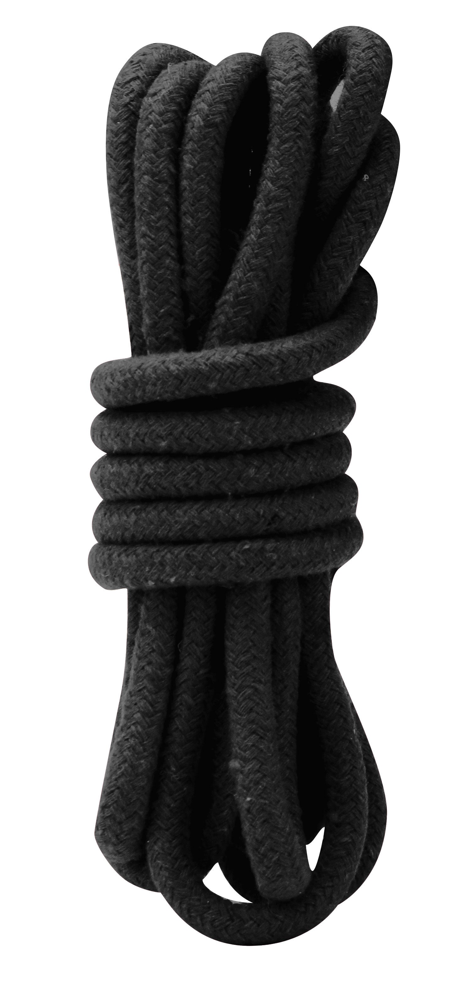 Lux Fetish Bondage Rope 3 Meter 10 Feet Soft Cotton Black Black > Bondage Gear > Rope Main image