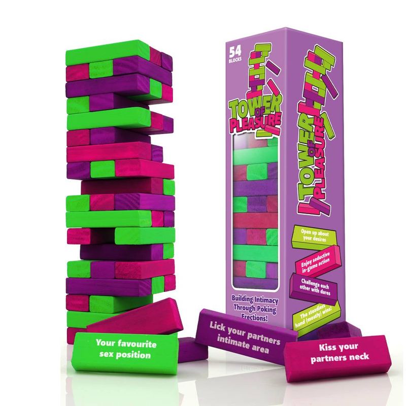 Play Wiv Me Tower of Pleasure Game for Intimate Gatherings > Novelties > Games Main image