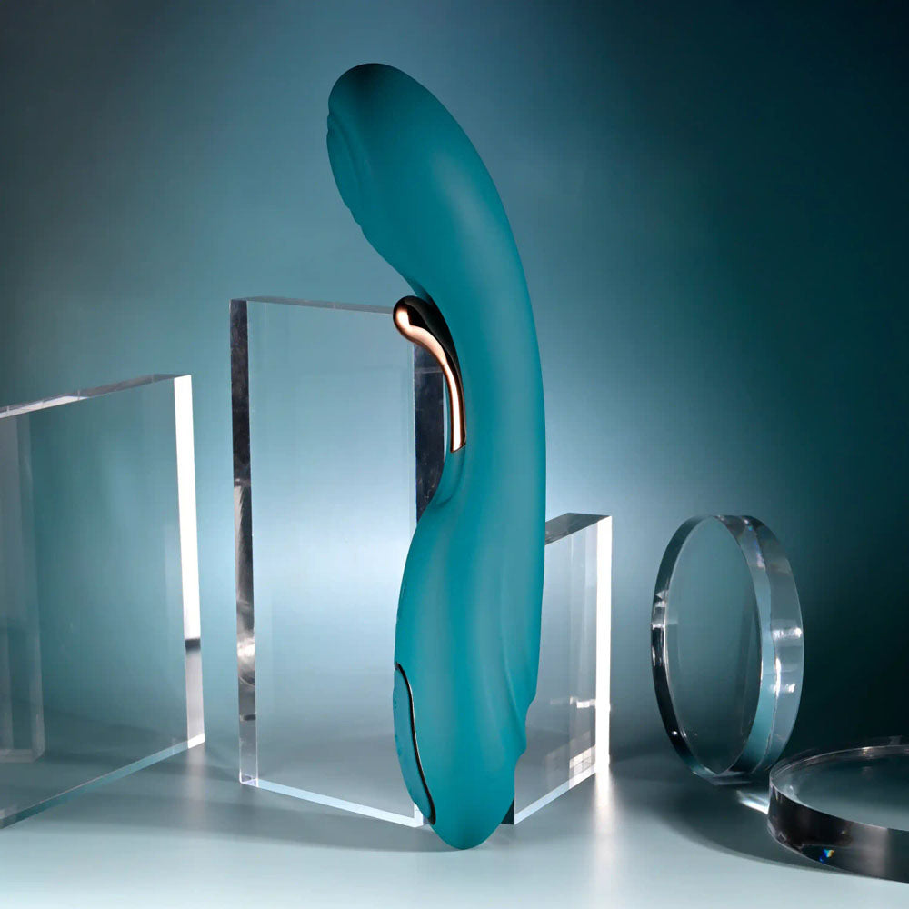 Playboy Pleasure Aurelie Vibrator – 22.7 cm Rose Gold G-Spot Stimulator Secondary image