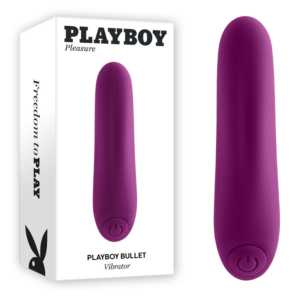 Playboy Pleasure Bullet 9 cm Vibrator with 7 Speeds and Vibration Patterns > Vibrators > Mini Vibrators Main image