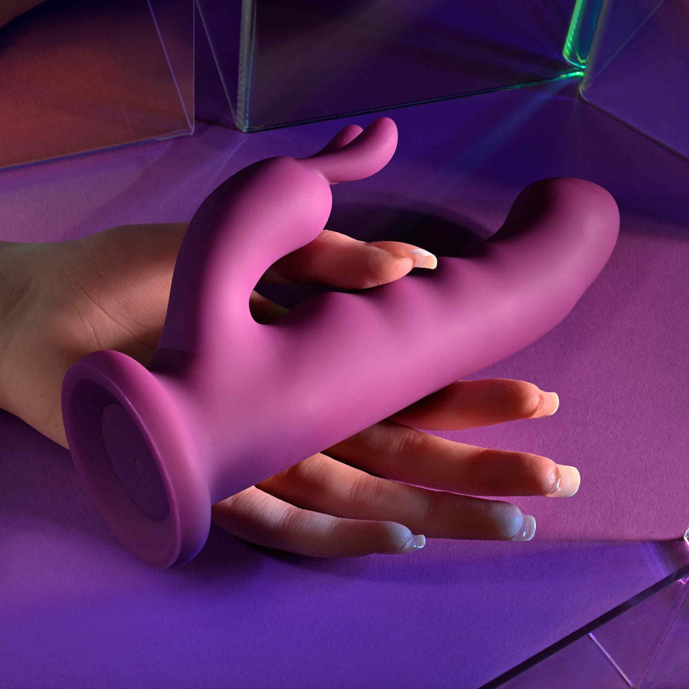 Playboy Pleasure FLUFFLE 19.7cm Rabbit Vibrator | Beaded Pleasure Design > Vibrators > Ladies > Rabbit