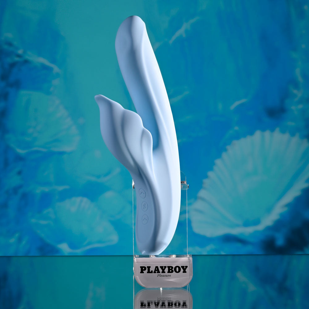 Playboy Pleasure In Bloom Thrusting Vibrator > Vibrators > Ladies > Rabbit Multi