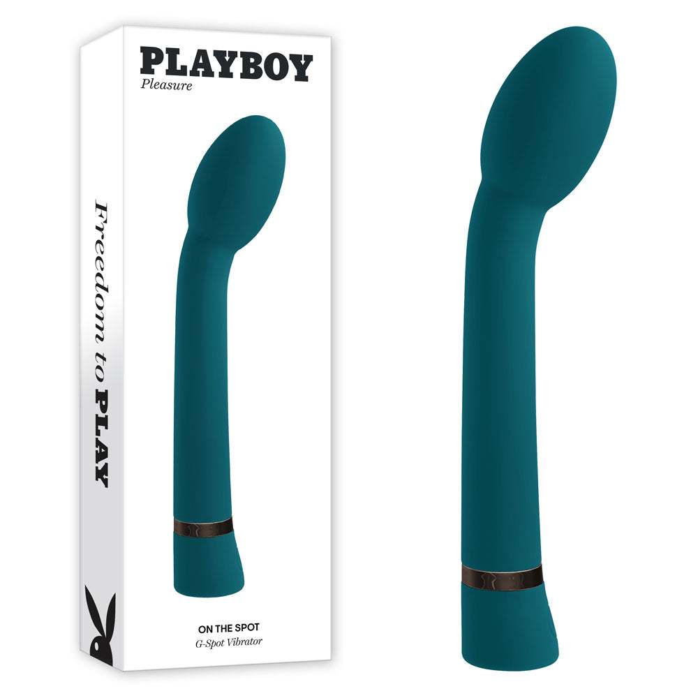 Playboy Pleasure On The Spot G-Spot Vibrator – Compact Powerful Vibrations Adult Toy > Sex Toys For Ladies > G-Spot Vibrators Main image