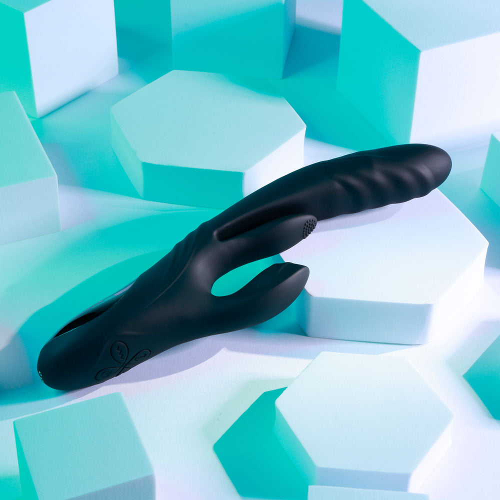 Playboy Pleasure RAPID RABBIT Vibrator with Thrusting Fun Secondary image