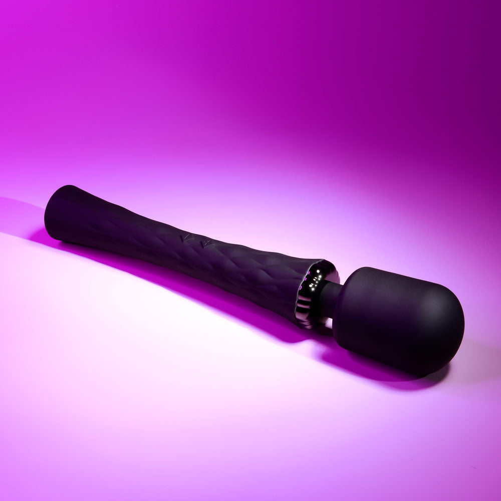 Playboy Pleasure ROYAL Velvet Silicone Wand Vibrator Electric Massager