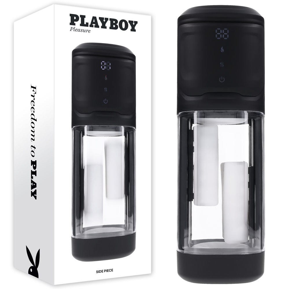 Playboy Pleasure Side Piece Warming Stroker > Sex Toys For Men > Masturbators Premium