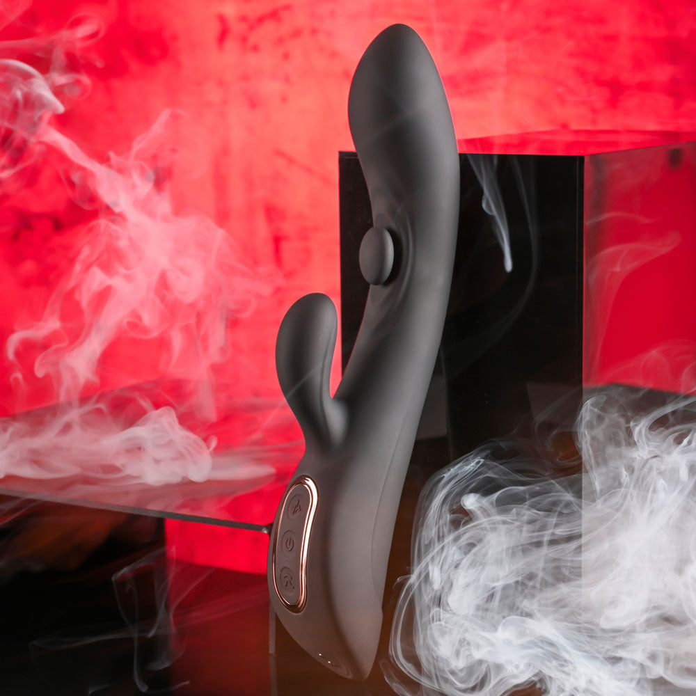 Playboy Pleasure THATS THE SPOT 9 Inch Rabbit Vibrator | G-Spot Tapping > Vibrators > Ladies > Rabbit