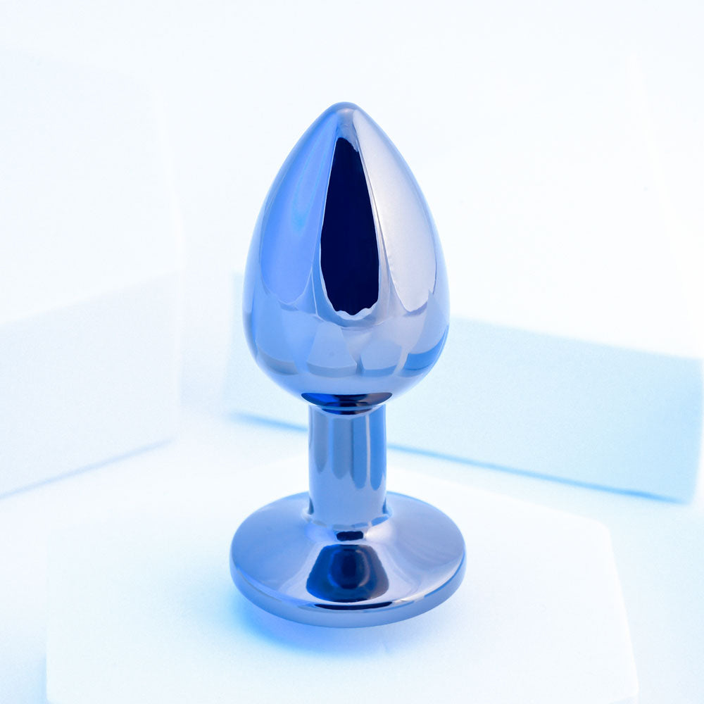 Playboy Pleasure Tux Small Metal Butt Plug 7.4 cm Size Secondary image