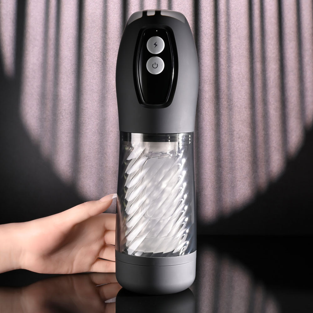 Playboy Pleasure WHIRLWIND 8.3cm Auto Stroker > Sex Toys For Men > Masturbators Premium