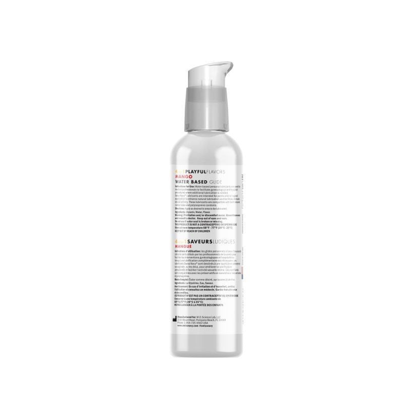 Playful Flavours 4 In 1 Mango 4oz/118ml Sensual Lube Secondary image