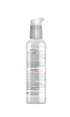 Playful Flavours 4 In 1 Salted Caramel Delight 4oz/118ml Flavoured Lube