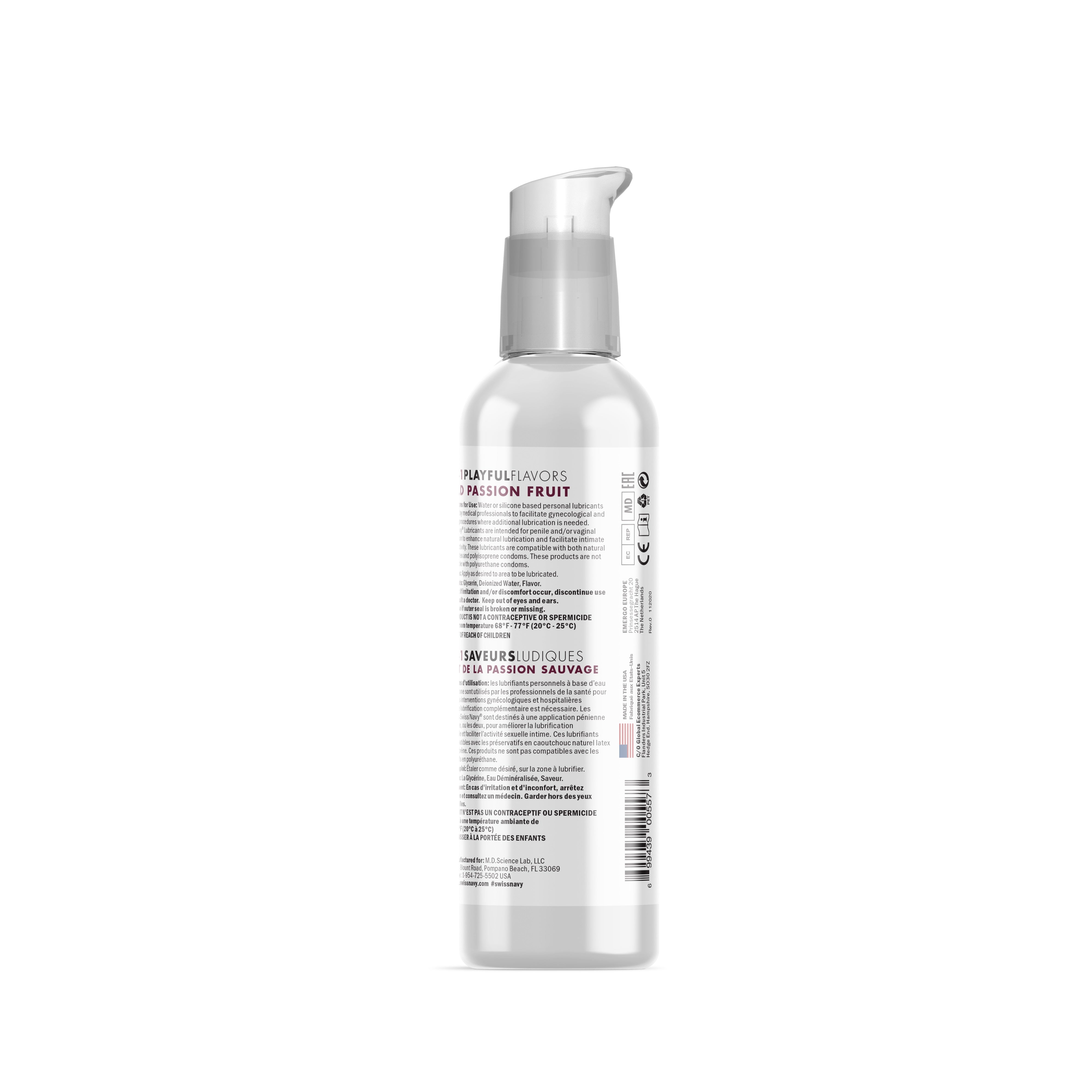 Playful Flavours 4 In 1 Wild Passion Fruit 4oz/118ml Lube Secondary image