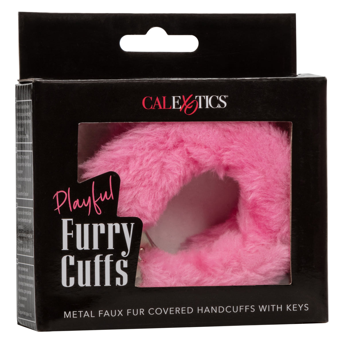 Playful Furry Cuffs – Adjustable Faux Fur Handcuffs with Lock and Keys > Bondage Gear > Handcuffs