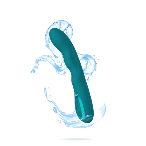 Viben Swagger Ocean Rotating G-Spot Vibrator Blue Electric Massager