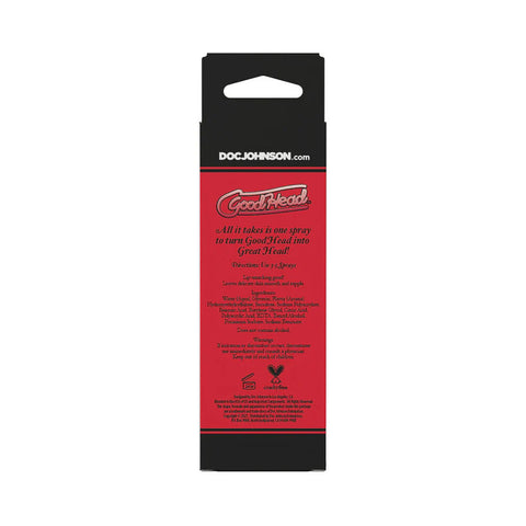 Goodhead Juicy Head (Sex on the Beach) – Vegan Friendly Dry Mouth Spray > Lube > Oral Gels & Sprays