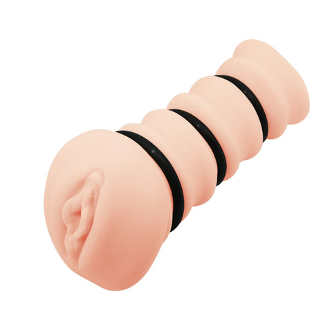 Crazy Bull Rossi Vagina Stroker with Tightening Rings for Enhanced Pleasure Strokers - Manual