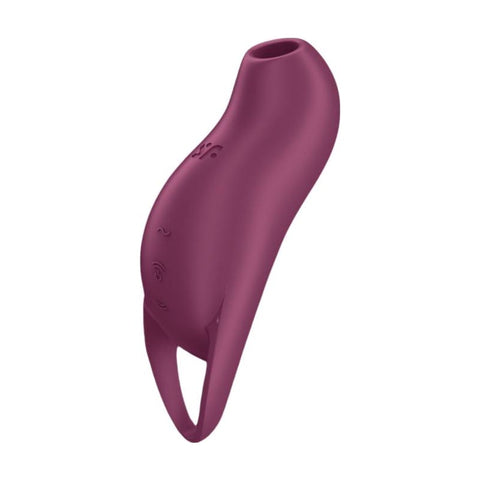 Pocket Pro 1 Air Pulse Vibrator Purple Compact Size Air Pulsation