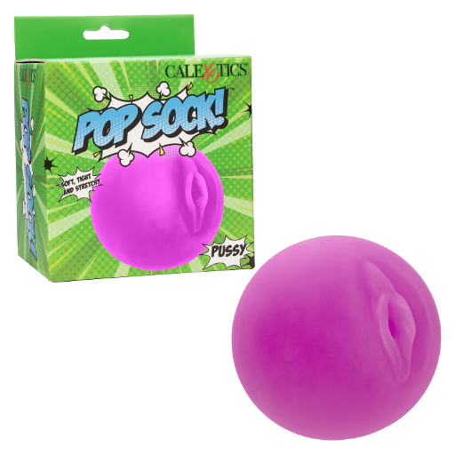 Pop Sock Pussy Purple Ultra-Soft Life-Like Masturbator with Closed-End Design > Sex Toys For Men > Masturbators Cup Main image